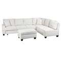 Canapé Convertible Beige Moderne — 285 x 260 x 90 cm