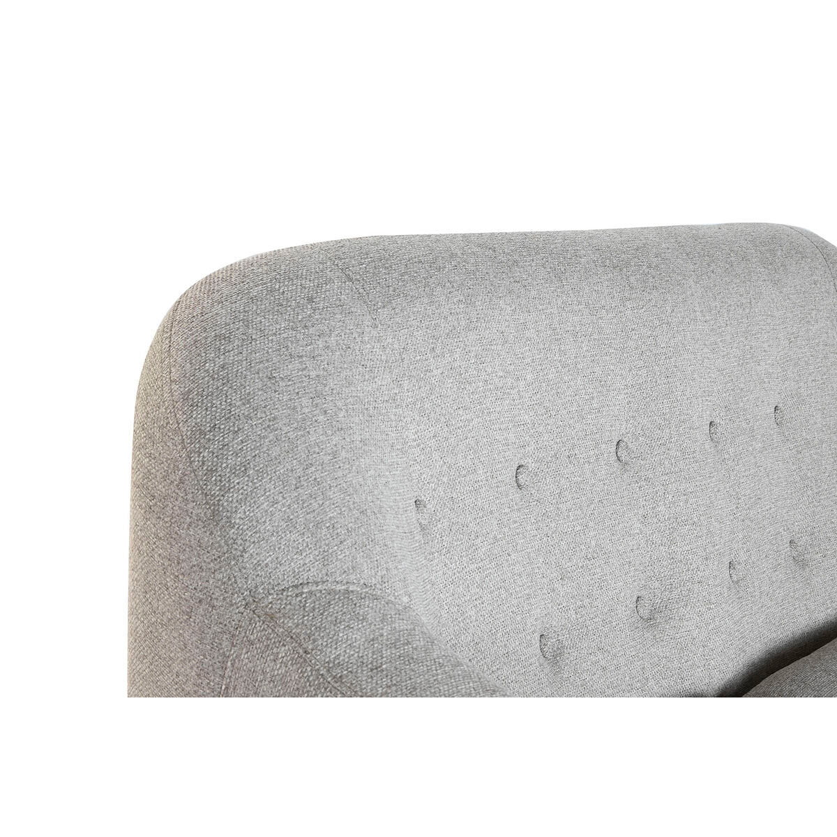 Canapé Home Esprit Gris Crème Scandi — 146 x 84 x 82 cm