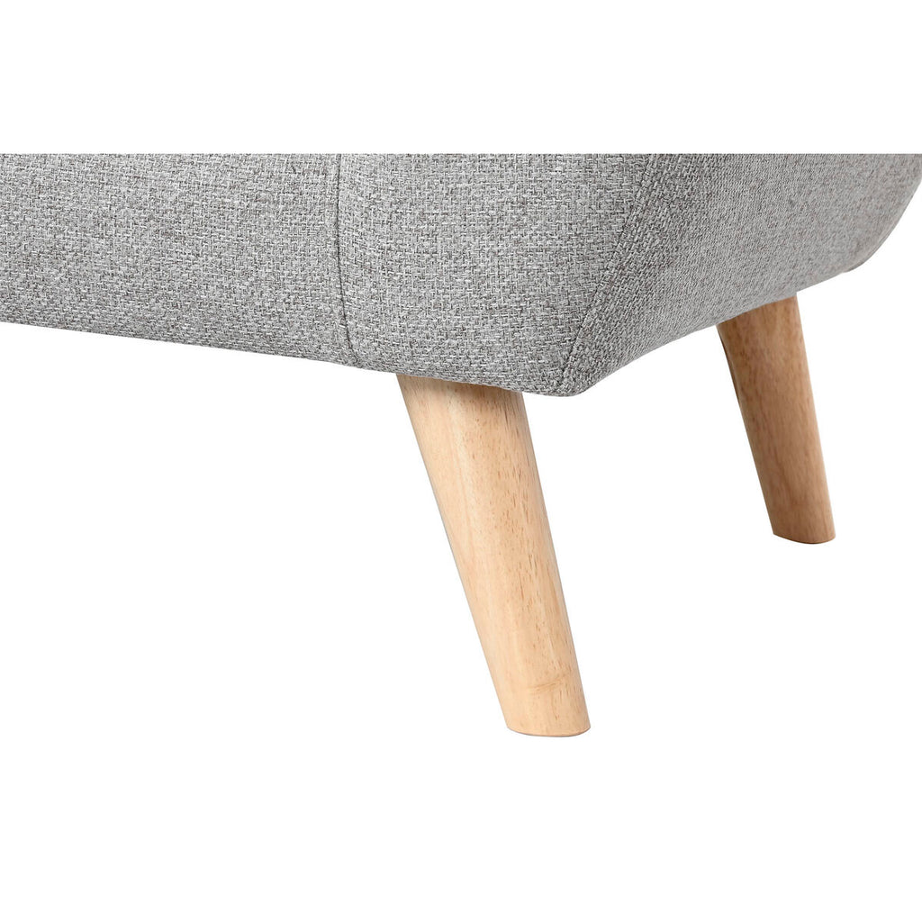 Canapé Home Esprit Gris Crème Scandi — 146 x 84 x 82 cm
