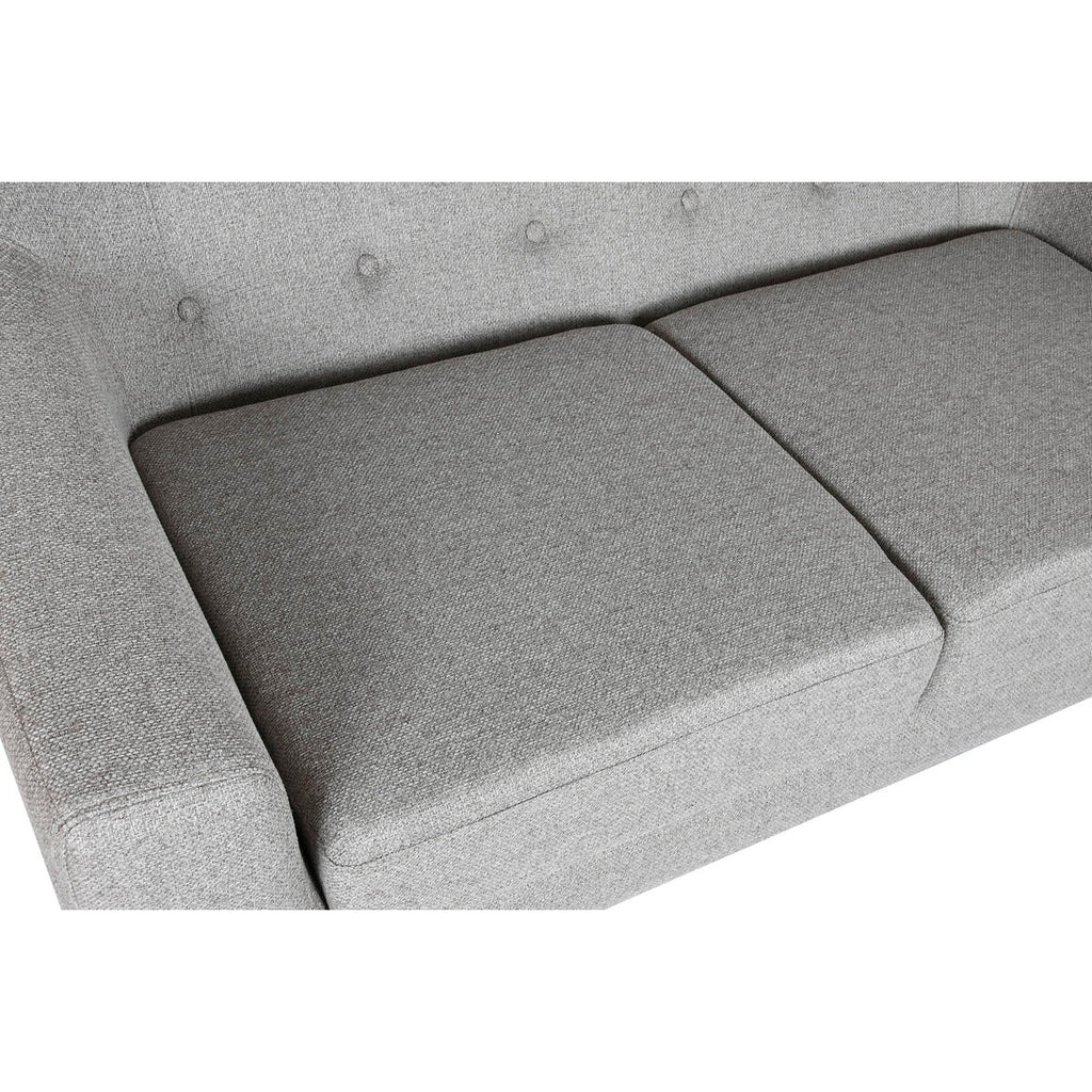 Canapé Home Esprit Gris Crème Scandi — 146 x 84 x 82 cm