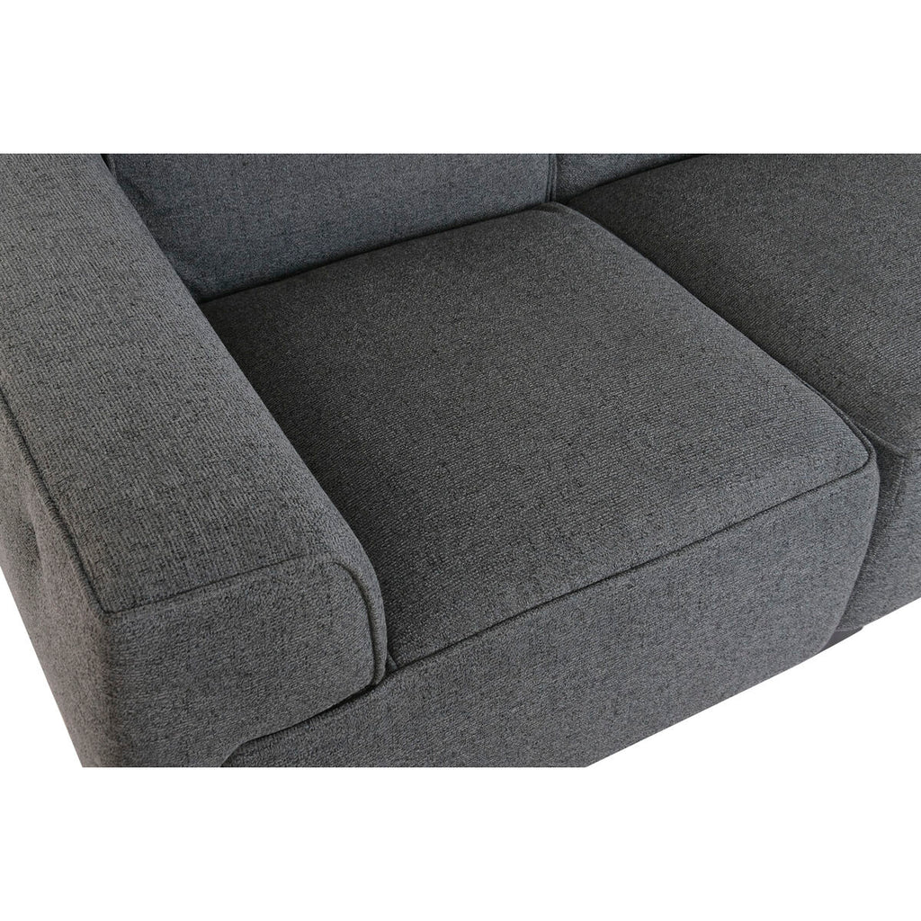 Canapé Home Esprit Gris Foncé Moderne — 231 x 170 x 82 cm