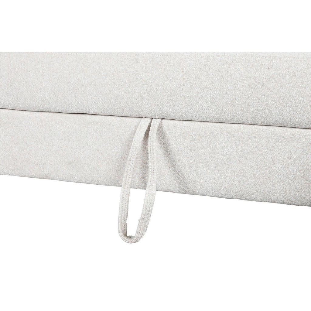 Canapé Convertible Beige Moderne — 285 x 260 x 90 cm