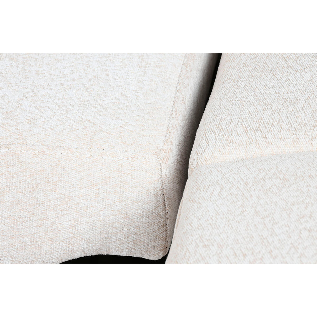 Canapé Convertible Beige Moderne — 285 x 260 x 90 cm
