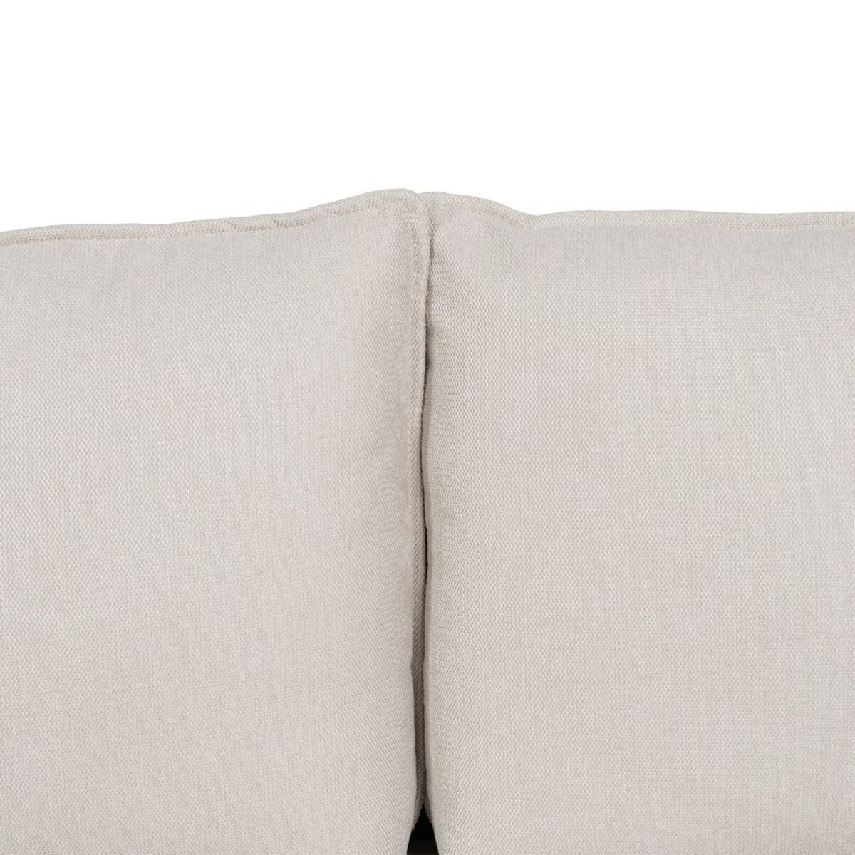 Canapé Beige Polyester Lin — 210 x 93 x 95 cm